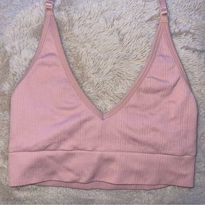 *SOLD* PINK HALTER BRALETTE